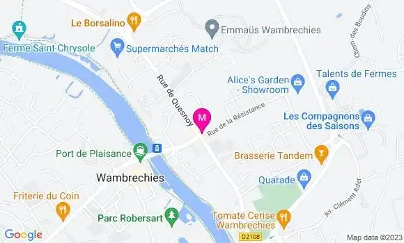 Localisation La Petite Auberge
