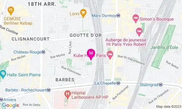 Localisation Restaurant  Le Mistral Gagnant