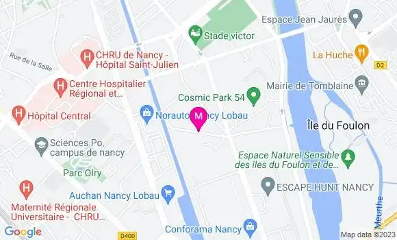 Localisation Restaurant du Centre Routier