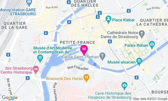 Localisation Restaurant Alsacien Chez l
