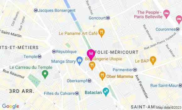 Localisation Restaurant  French Karib