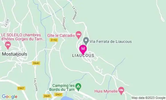 Localisation Restaurant Snack Le Snack de la Via