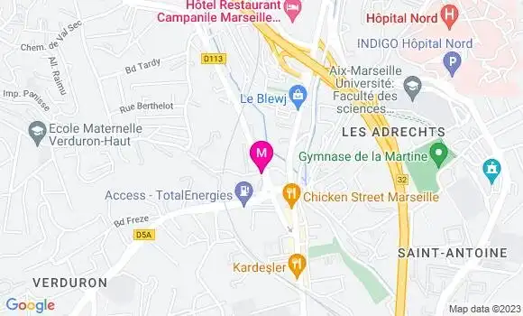 Localisation Restaurant Italien Mazza Jacques