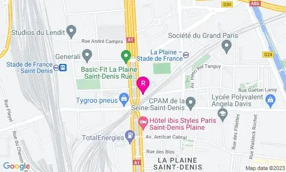 Localisation Restaurant  L