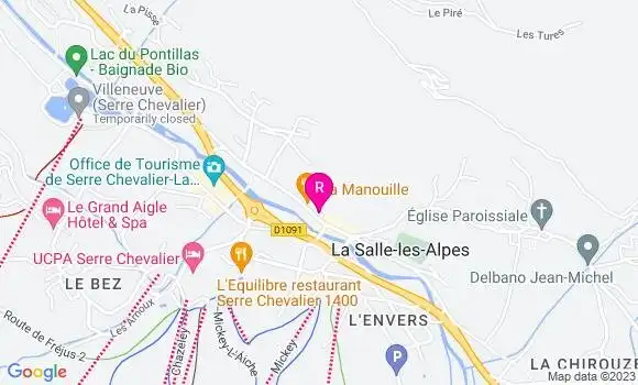 Localisation Restaurant  Le Refuge