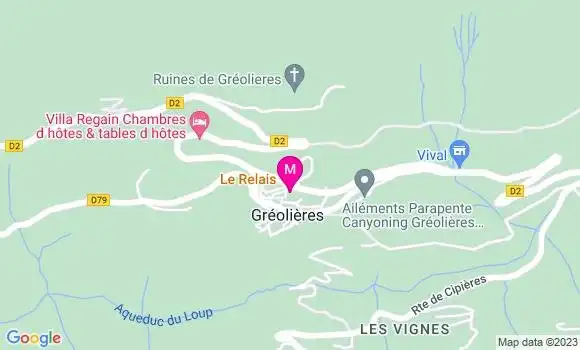 Localisation Restaurant  Le Relais