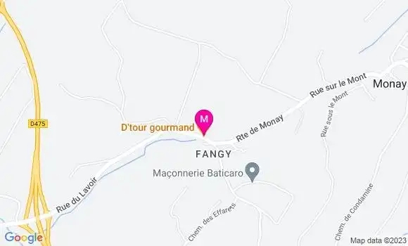 Localisation Restaurant  D