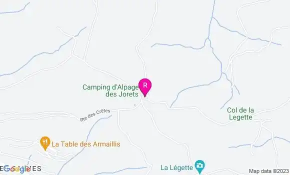 Localisation Restaurant  Le Benetton