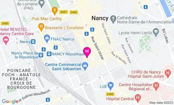 Localisation Restaurant  Pont 29