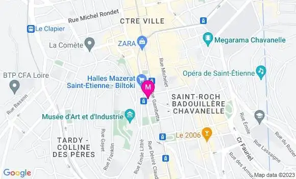 Localisation Restaurant  La Petite Cantine