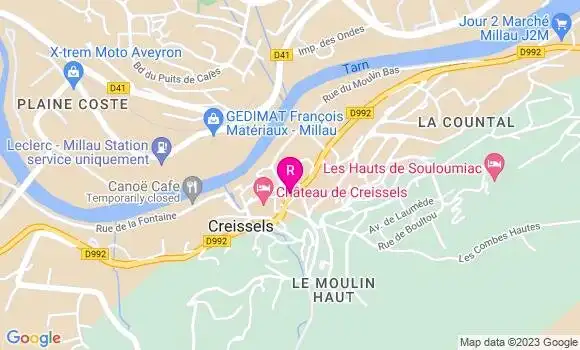 Localisation Restaurant  Le Diapason