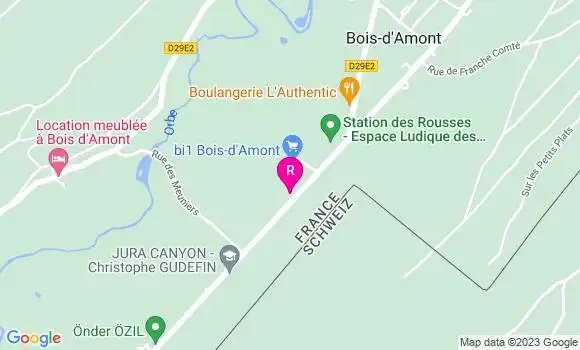 Localisation Restaurant  L