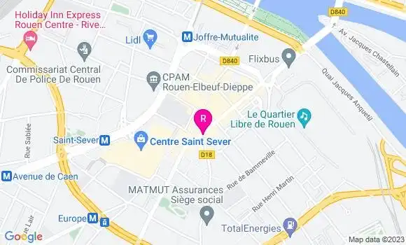 Localisation Kebab Le Touareg