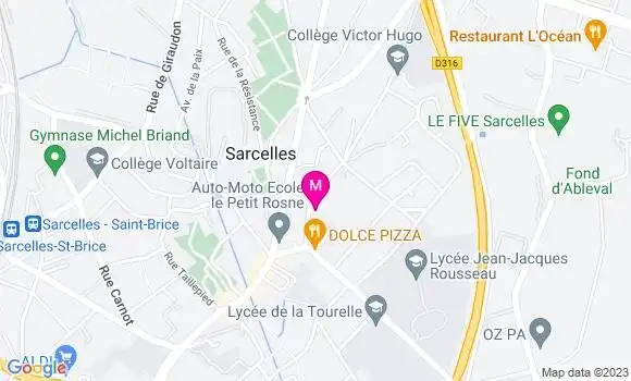 Localisation Restaurant  La Tonnelle