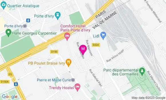 Localisation Restaurant  L