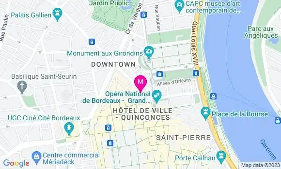 Localisation Restaurant  Le Noailles