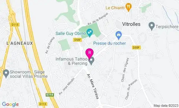 Localisation Restaurant  L