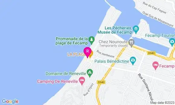 Localisation Pizzeria La Flibuste