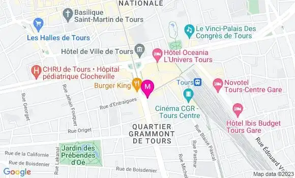 Localisation Restaurant  Le Saint Germain