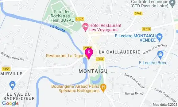 Localisation Restaurant  La Digue