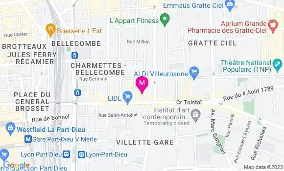 Localisation Restaurant Chinois Fleuve Bleu