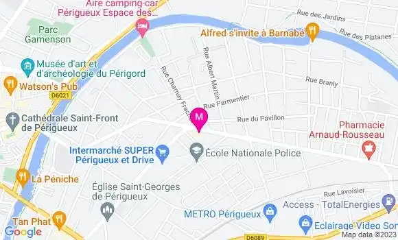 Localisation Restaurant  Le Tournebroche