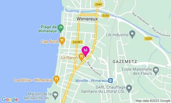 Localisation Restaurant  Le Repere