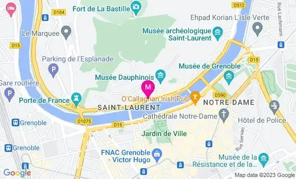 Localisation Bistrot Le Saint Vincent