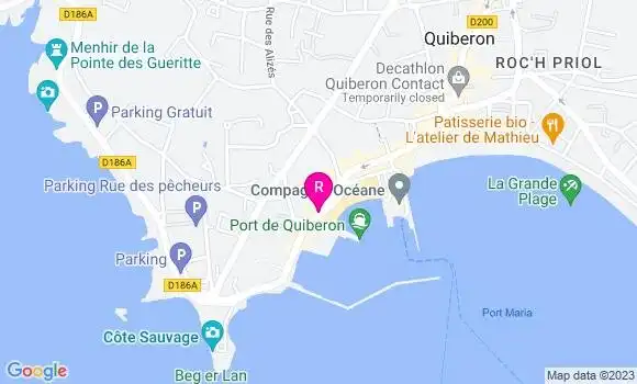 Localisation Bistrot du Port