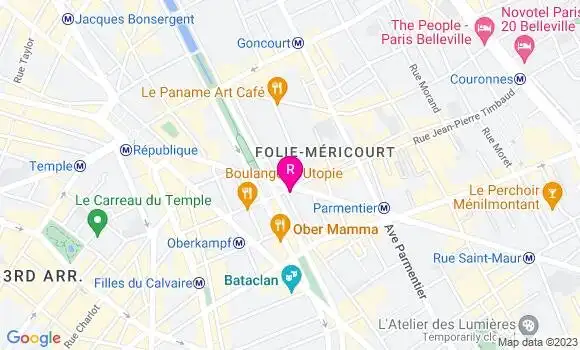 Localisation Restaurant  Folie