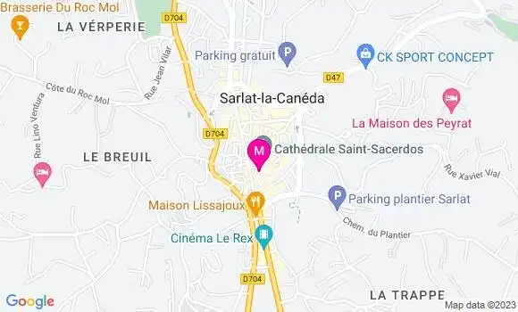 Localisation Le Petit Bistrot