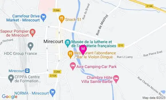 Localisation Restaurant Chinois Le Mandarin