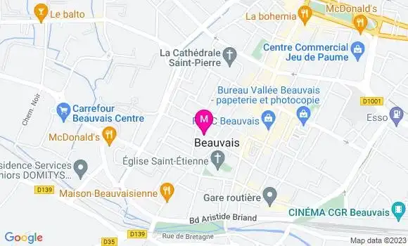 Localisation Restaurant Bar Le Diplomate
