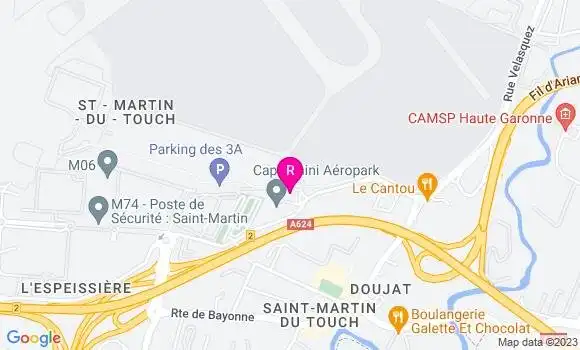 Localisation Restaurant  Au Bon Midi