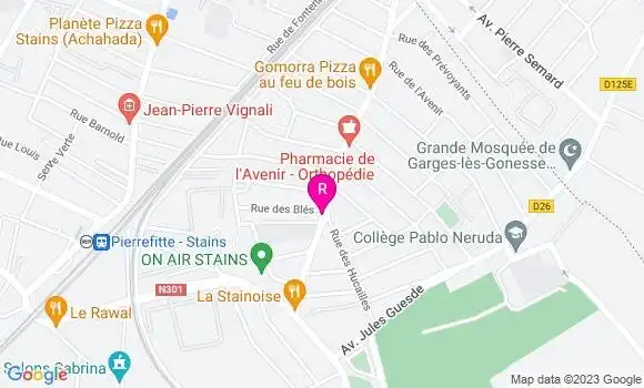 Localisation Restaurant  Barbiot Patrick