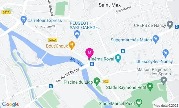Localisation Le Bistrot de la Place
