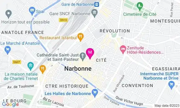 Localisation Restaurant Bio Ma Pause Bio