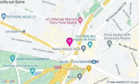 Localisation Restaurant  A la Coupole