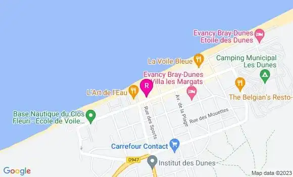 Localisation Brasserie Fastnet