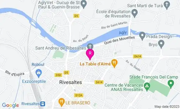 Localisation Restaurant Bar L