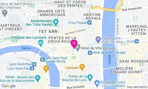 Localisation Restaurant  L