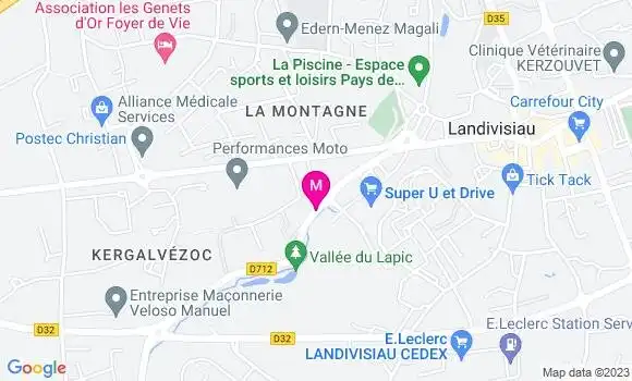 Localisation Restaurant  Le Patio