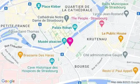 Localisation Brasserie Au Canon
