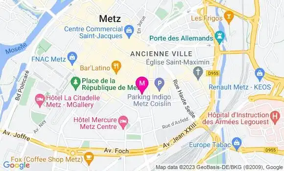 Localisation Restaurant  L