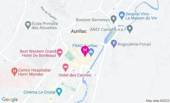 Localisation Brasserie La Fontaine