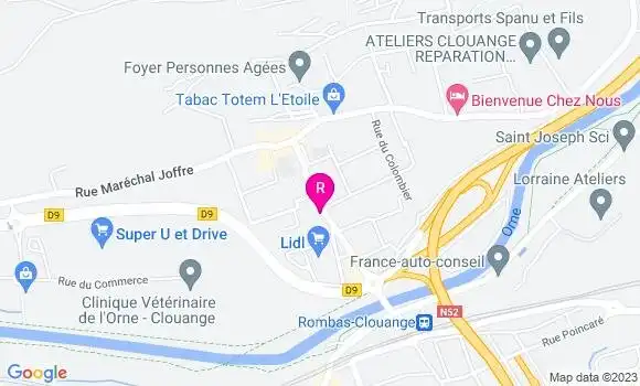 Localisation Restaurant  Le Resto