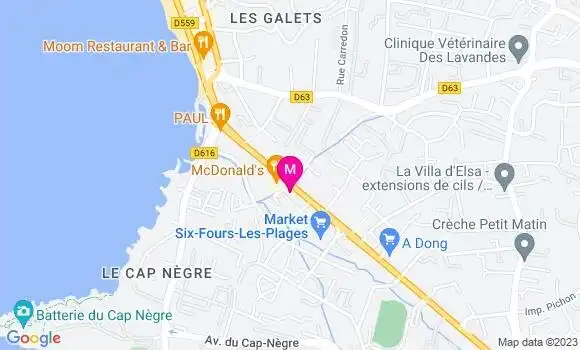 Localisation Restaurant  Le Jardin d