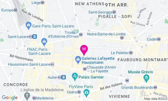 Localisation Restaurant  Cojean