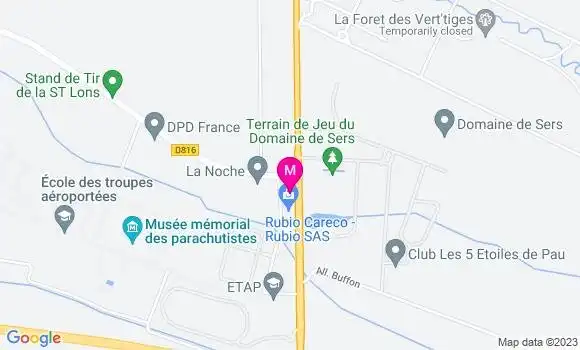Localisation Restaurant  Au Bon Coin