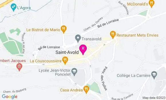 Localisation Café Galopain
